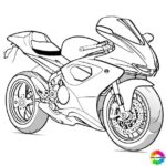 Ducati 20 coloring pages for kids
