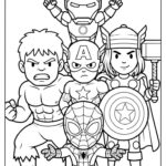 Gratis Marvel kleurplaat_ 20 printbare pagina's om___