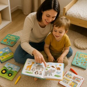 Livre interactif 3 ans _ comment éveiller et amuser votre enfant !
