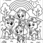 Paw Patrol Coloring Page